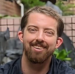 A profile photo of Mark. The developer of the site.